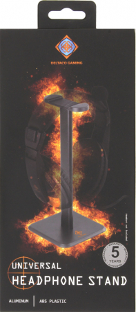 Deltaco Gaming Universal Headphonestand Svart