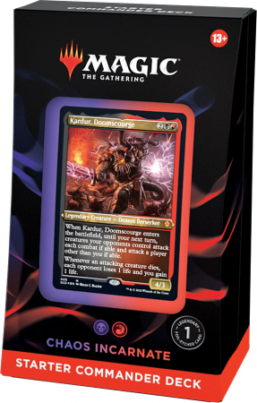 Magic The Gathering Starter Commander Deck 2022 - Chaos Incarnate