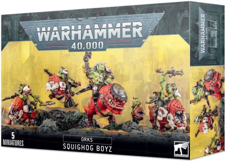 Warhammer 40K Orks - Squighog Boyz