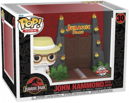 Pop! Jurassic Park John Hammond with Gates Special Edition