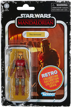 Star Wars The Mandalorian Retro Collection The Armorer Figure