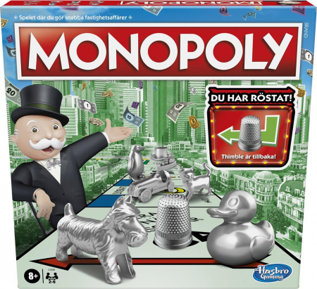 Monopoly Classic Refresh 2022 (Svensk Version)