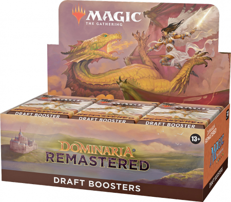 Magic Dominaria Remastered Draft Booster Display