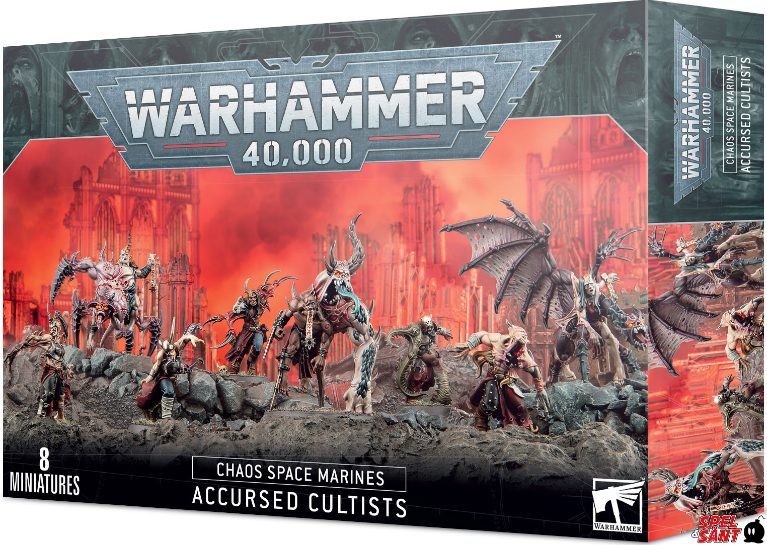 Coomer Cultist, - Snordix -  Chaos legion, Warhammer 40k, Warhammer
