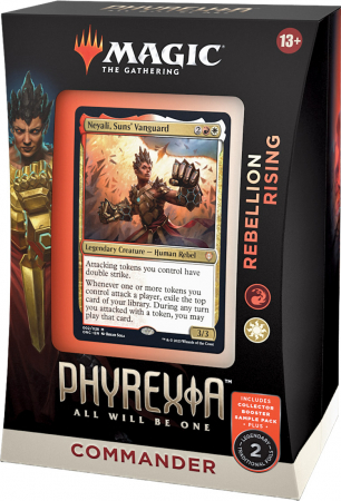 Magic Phyrexia All Will Be One Commander Deck Rebellion Rising