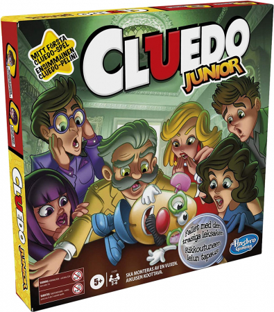 Cluedo Junior Fallet Med Den Trasiga Leksaken (Svensk/Finsk Version)
