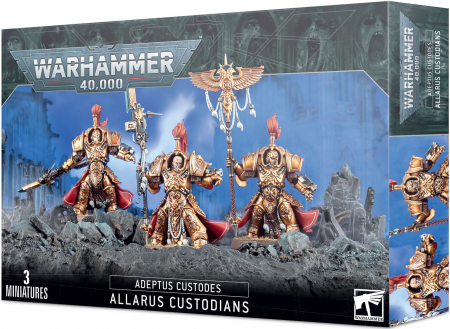Warhammer 40K Adeptus Custodes -  Allarus Custodians