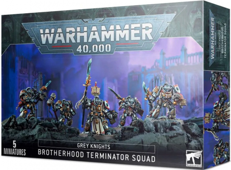 Warhammer 40K Grey Knights - Brotherhood Terminator Squad