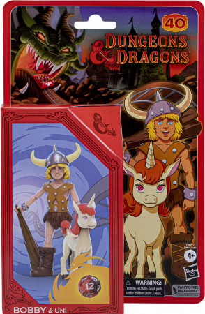 Dungeons & Dragons Cartoon - Bobby & Uni Action Figures