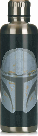 Star Wars The Mandalorian Metal Water Bottle