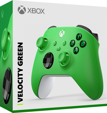 Microsoft Xbox Handkontroll Velocity Green
