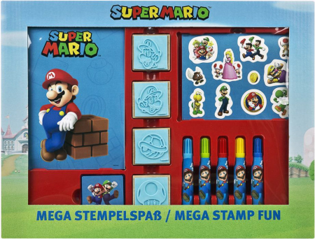 Super Mario Mega Stamp Fun Collection