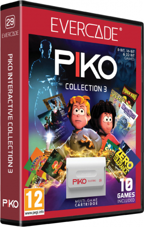 Evercade Multi Game Cartridge 29 - Piko Collection 3