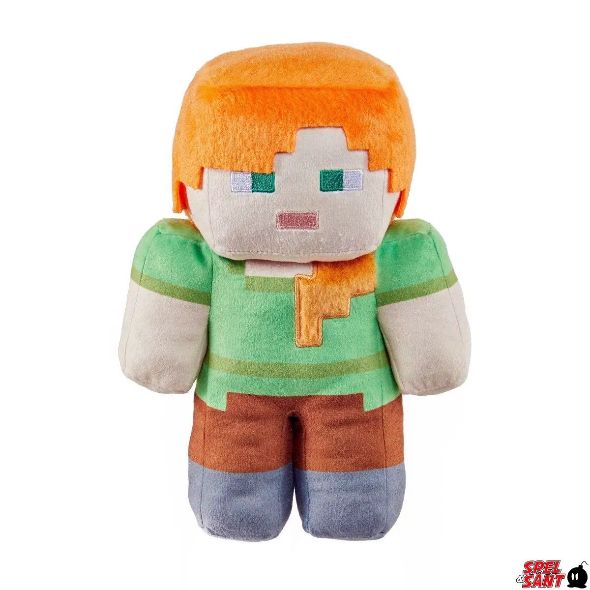 Minecraft Basic Plush Creeper Stuffed Animal, 8-inch Soft Doll Inspired by  Video Game Character