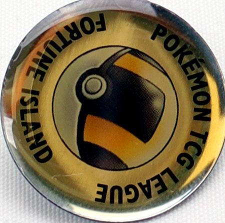 Pokemon TCG League Fortune Island Pin (Nytt)