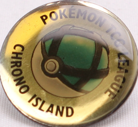Pokemon TCG League Chrono Island Pin (Nytt)