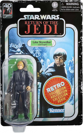 Star Wars The Retro Collection Luke Skywalker (Jedi Knight) Figure