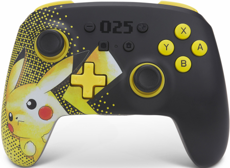 PowerA Nintendo Switch Enhanced Wireless Controller (Pikachu 025)