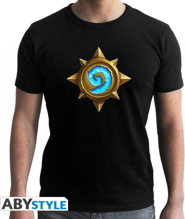 Hearthstone Rosace T-Shirt Black (Medium)