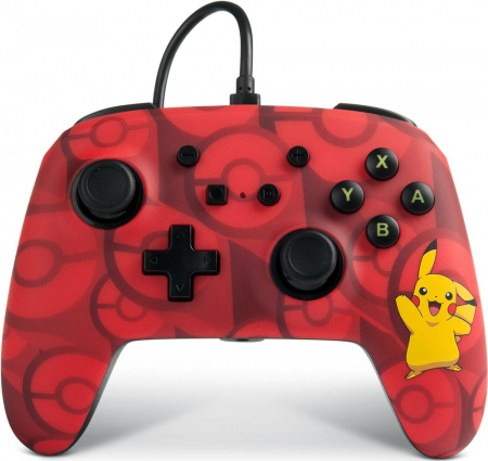 PowerA Nintendo Switch Enhanced Wired Controller (Pikachu Fade)