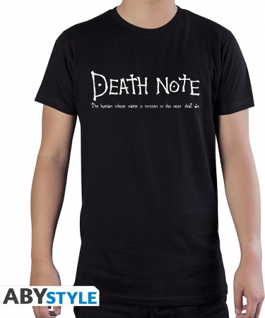 Death Note T-Shirt Black (X-Large)