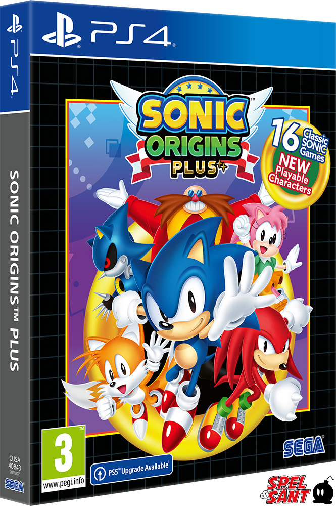 Sonic Origins PS4  PS5 - Digital World PSN