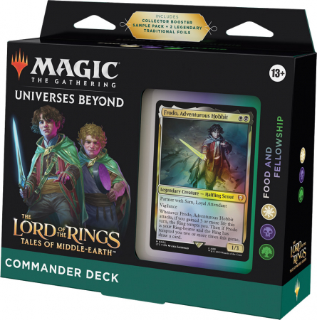 Magic Lord of the Rings Tales of Middle-Earth Commander Deck Food and Fellowship