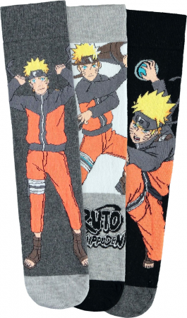 Naruto Socks 3-Pack (Storlek 43-46)
