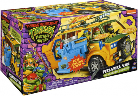 Teenage Mutant Ninja Turtles Mutant Mayhem - Pizzafire Delivery Van