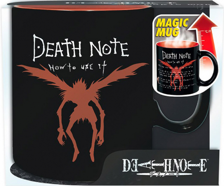 Death Note Kira & Ryuk Heat Change Ceramic Mug