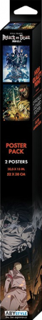 Attack on Titan Final Season Posters 2-Pack (52*38cm)