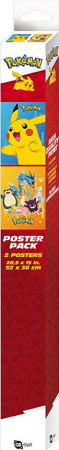 Pokemon Colourful Characters Posters 2-Pack (52*38cm)