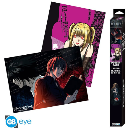 Death Note Character Posters 2-Pack 1 (52*38cm)