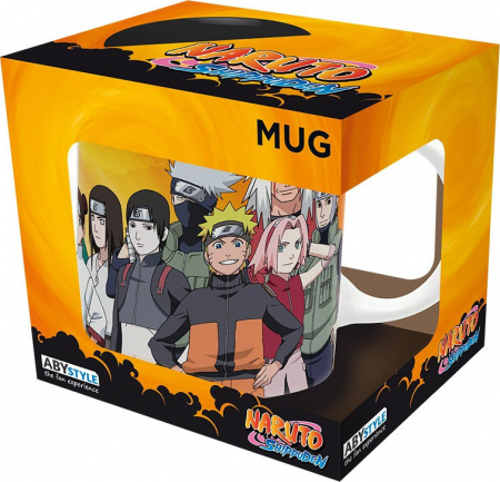 Naruto Shippuden Konoha Ninjas Ceramic Mug