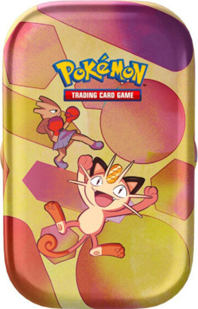 Pokemon TCG Scarlet & Violet 151 Mini Tin (Meowth & Hitmonchan)