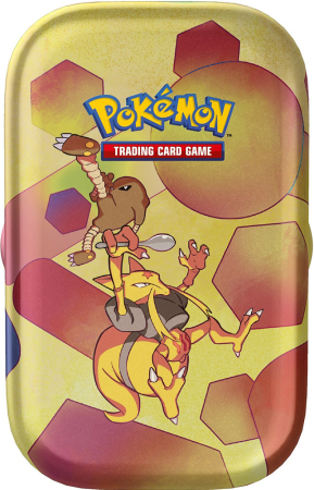 Pokemon TCG Scarlet & Violet 151 Mini Tin (Kadabra & Hitmonlee)