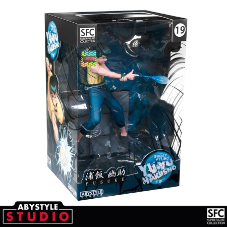 AbyStyle Super Figure Collection Yu Yu Hakusho Yusuke 1/10 Scale Figure