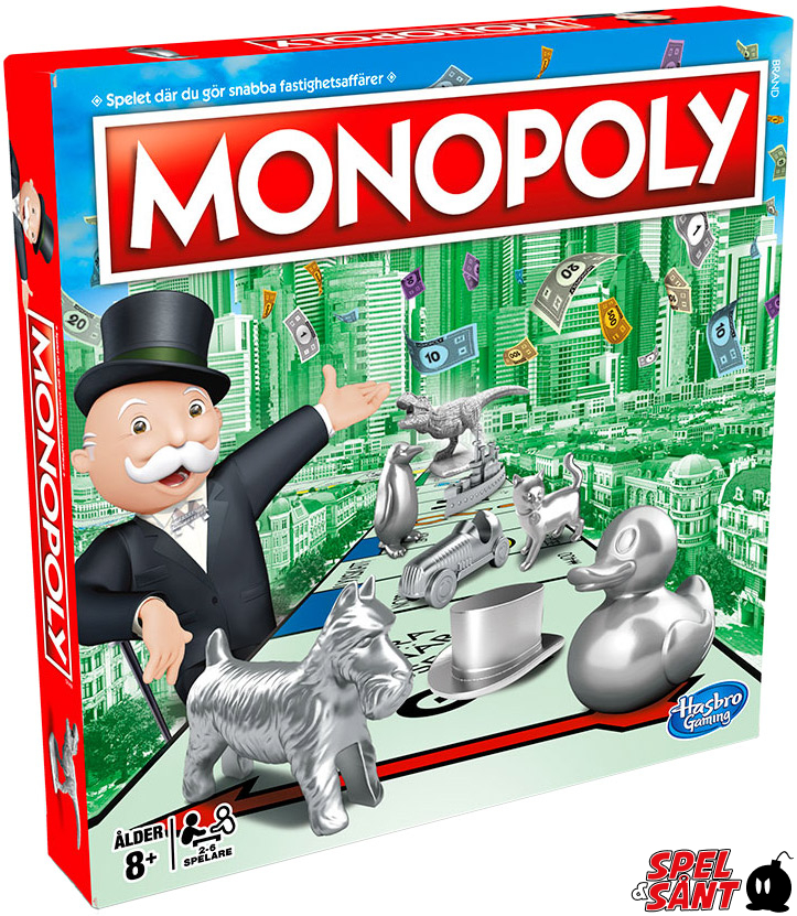 Monopoly Classic Refresh 2021 (Svensk Version) - Spel & Sånt: The