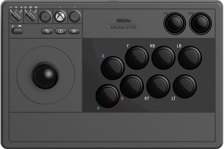 8Bitdo Arcade Stick for Xbox Svart