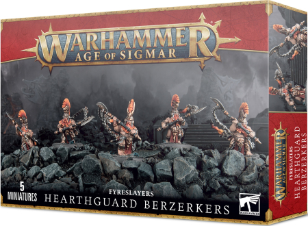 Warhammer Age of Sigmar Fyreslayers - Hearthguard Berzerkers