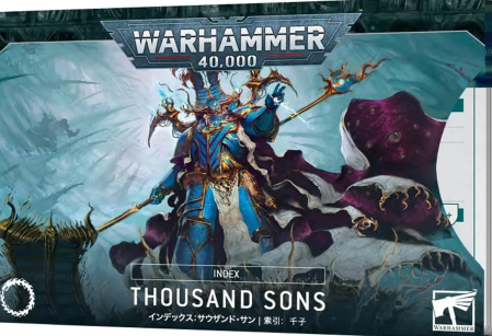 Warhammer 40K - Thousand Sons Index cards