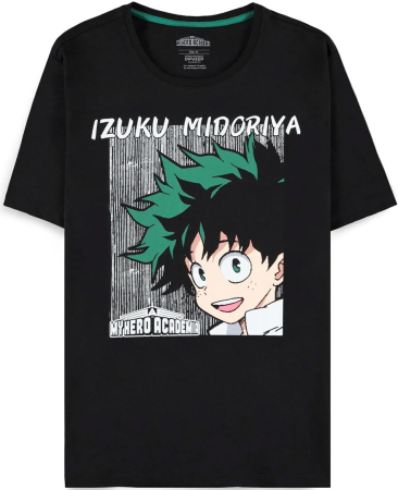 My Hero Academia Heroes T-Shirt Izuku Midoriya (Large)
