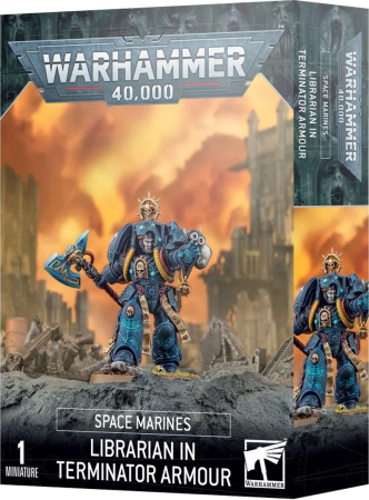 Warhammer 40K Space Marines - Librarian in Terminator Armour