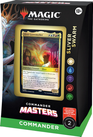 Magic Commander Masters Commander Deck Sliver Swarm