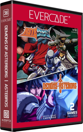 Evercade Multi Game Cartridge 36 - Demons of Asteborg & Astebros