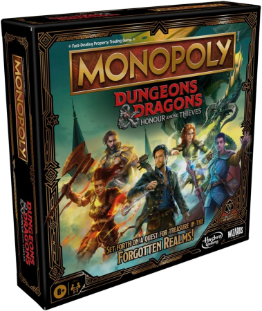 Monopoly Dungeons & Dragons Honor Among Thieves Game