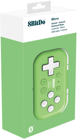 8Bitdo Micro Bluetooth Gamepad Green Edition