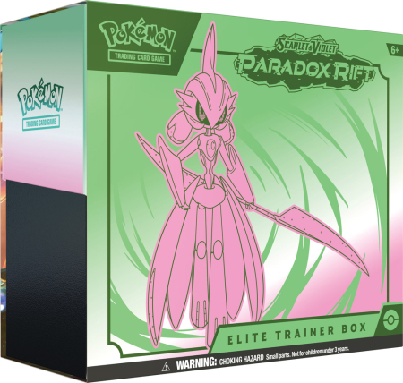 Pokemon TCG Scarlet & Violet Paradox Rift Iron Valiant Elite Trainer Box