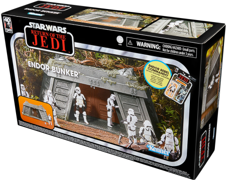 Star Wars The Vintage Collection Endor Bunker & Endor Rebel Commando (Scout Trooper Disguise)