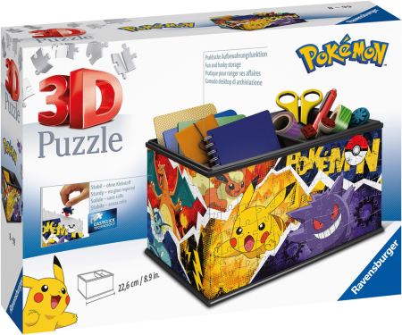 Pokémon Storage Box 3D Puzzle (216 Bitar)